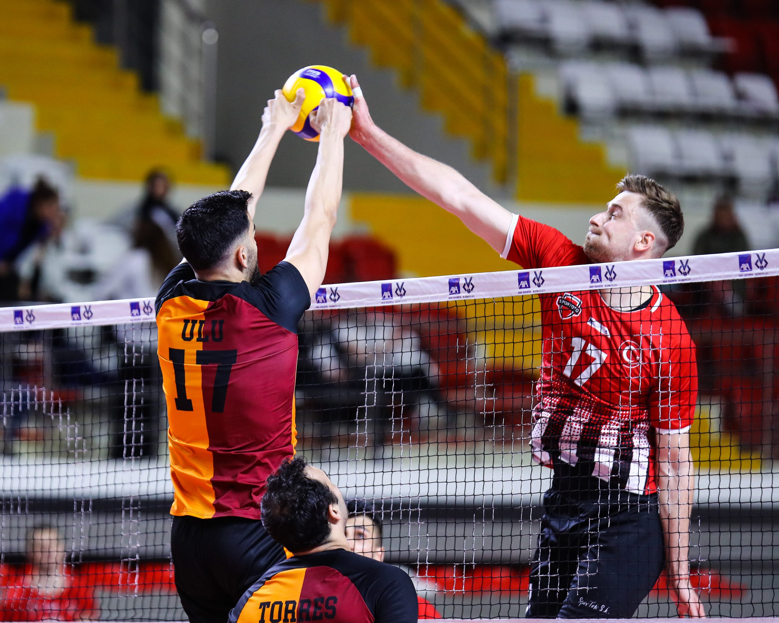 Erkekler Axa Sigorta Kupa Voleyde Finalin Ad Arkas Spor Galatasaray