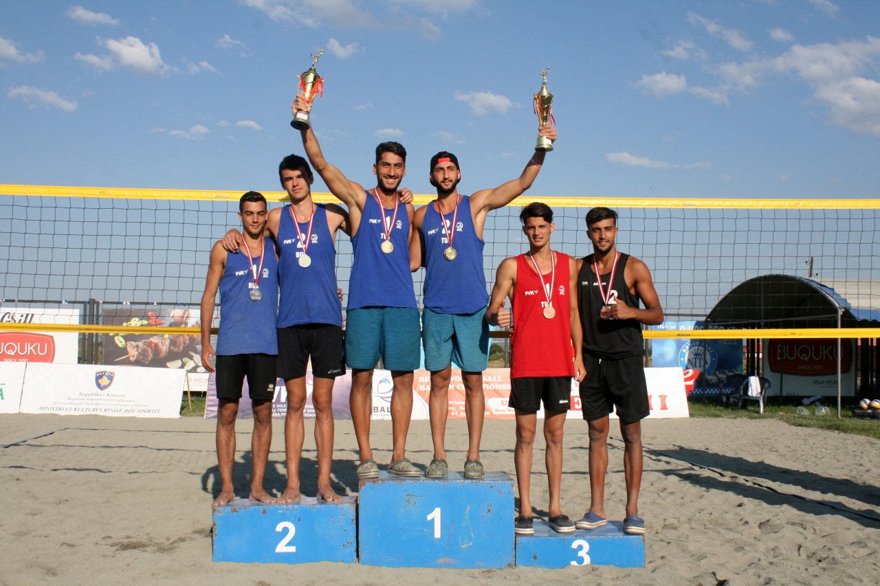 Yusuf ve Mustafa İkilisi, U20 Balkan Plaj Voleybolu Şampiyonu !