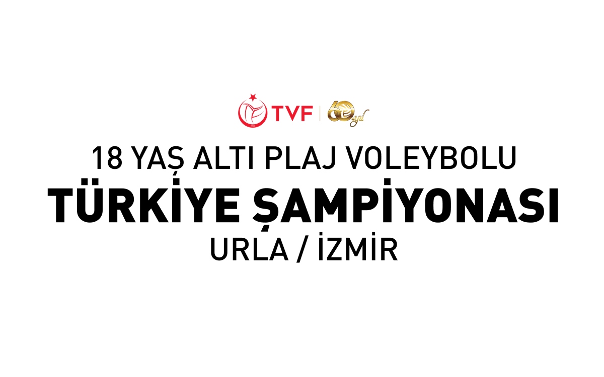 18 Yaş Altı Plaj Voleybolu Türkiye Şampiyonası Başlıyor