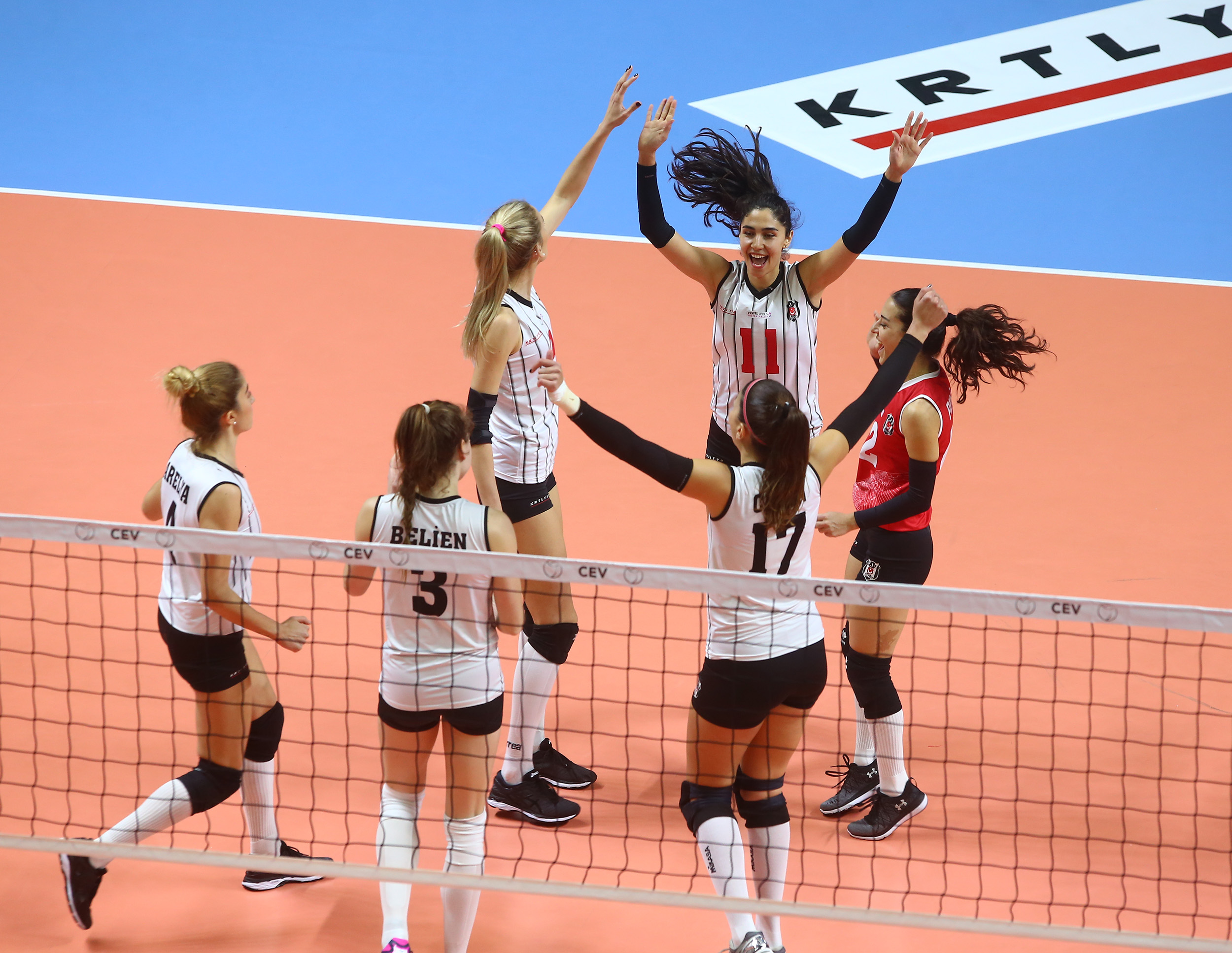 Temsilcimiz Beşiktaş, CEV Challenge Kupası 1. Tur Rövanş Maçına Çıkıyor