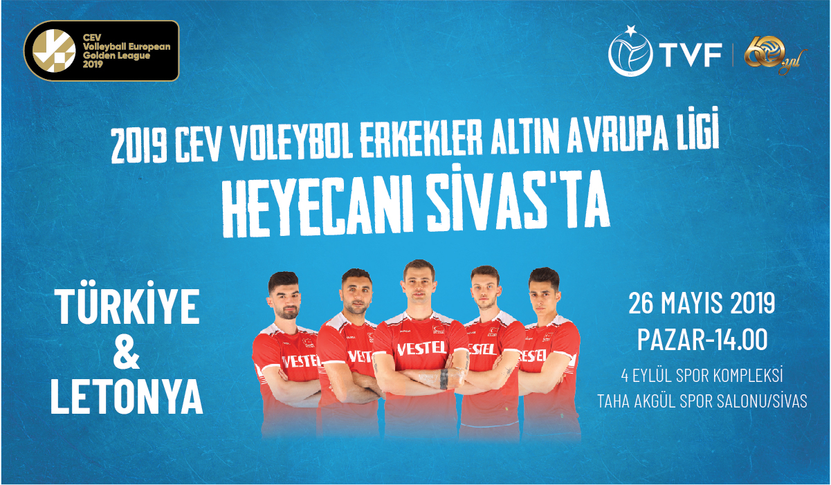 A Erkek Voleybol Milli Takımımız, CEV Avrupa Altın Ligi’nde Sahne Alıyor