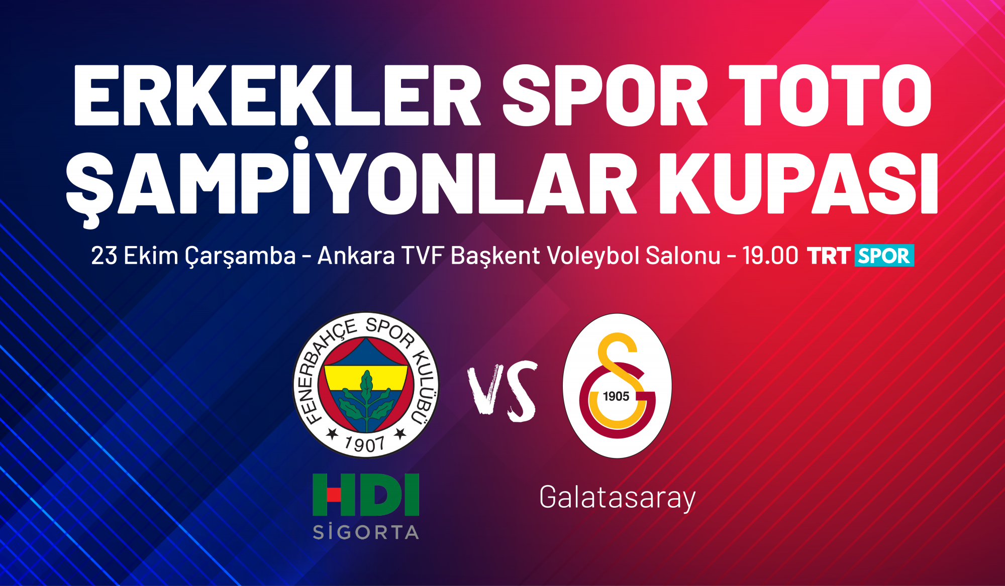 2019 Spor Toto Erkekler Şampiyonlar Kupası Ankara'da Oynanacak