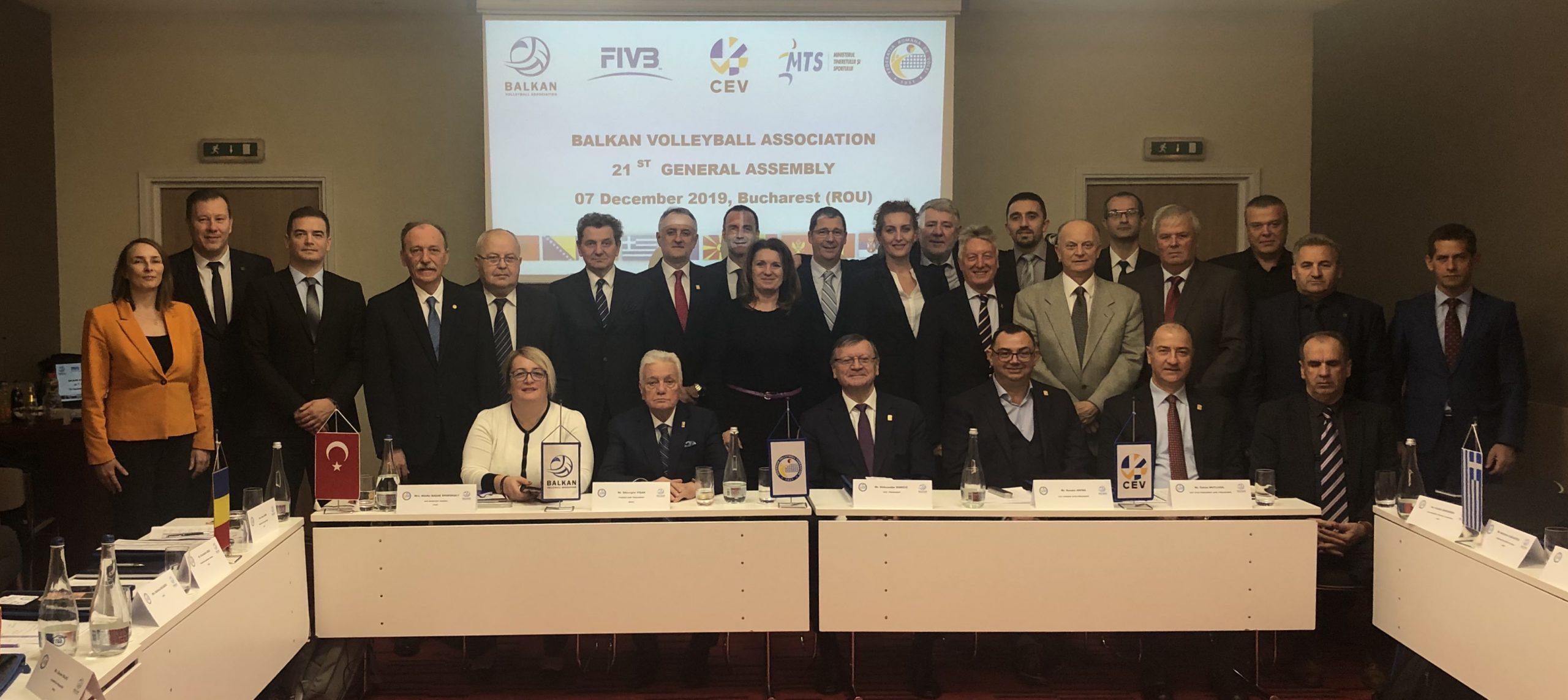 Balkan Voleybol Birliği 21. Genel Kurul Toplantısı Romanya'da Yapıldı