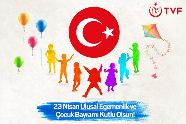 23 Nisan Ulusal Egemenlik ve Çocuk Bayramı kutlu olsun!