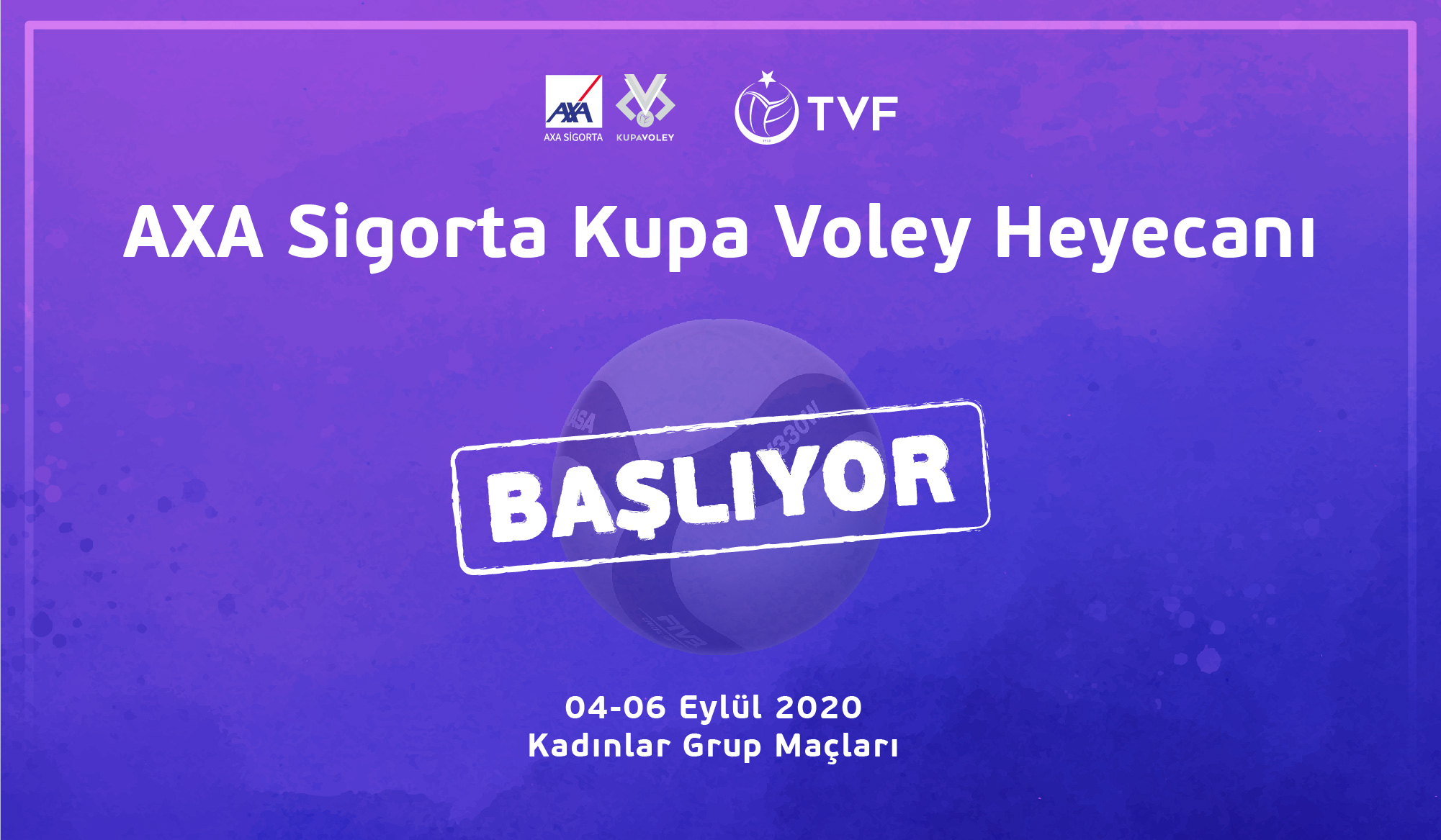 Kadınlar AXA Sigorta Kupa Voley Grup Etabı Karşılaşmaları Başlıyor