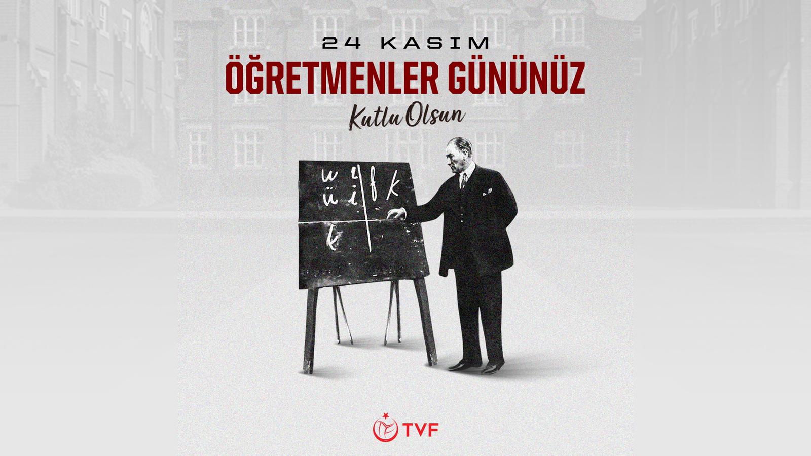 24 Kasım Öğretmenler Günü Kutlu Olsun