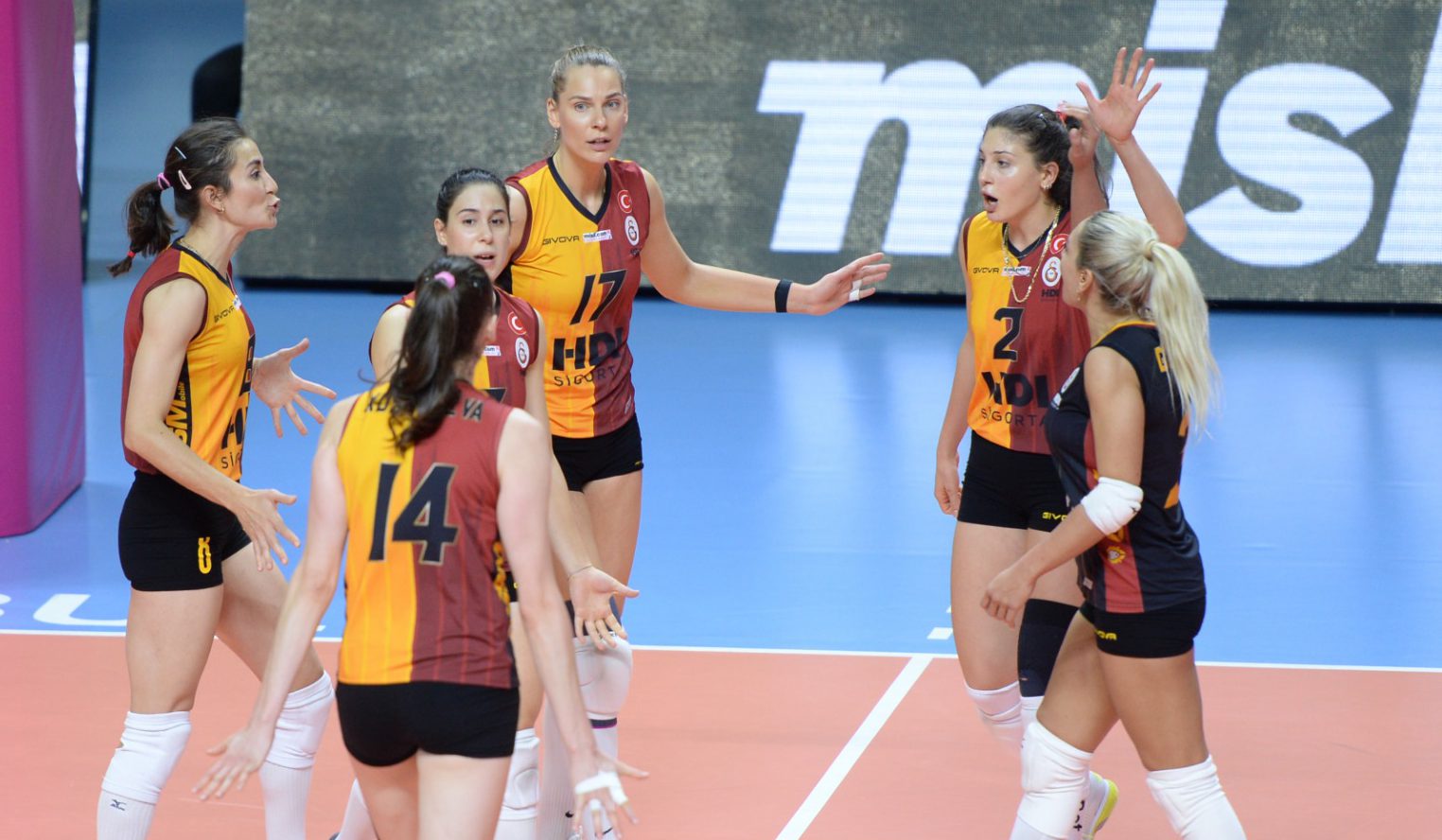 Galatasaray HDI Sigorta, CEV Kupası Son 32 Turu'nda Rövanş Maçına Çıkıyor