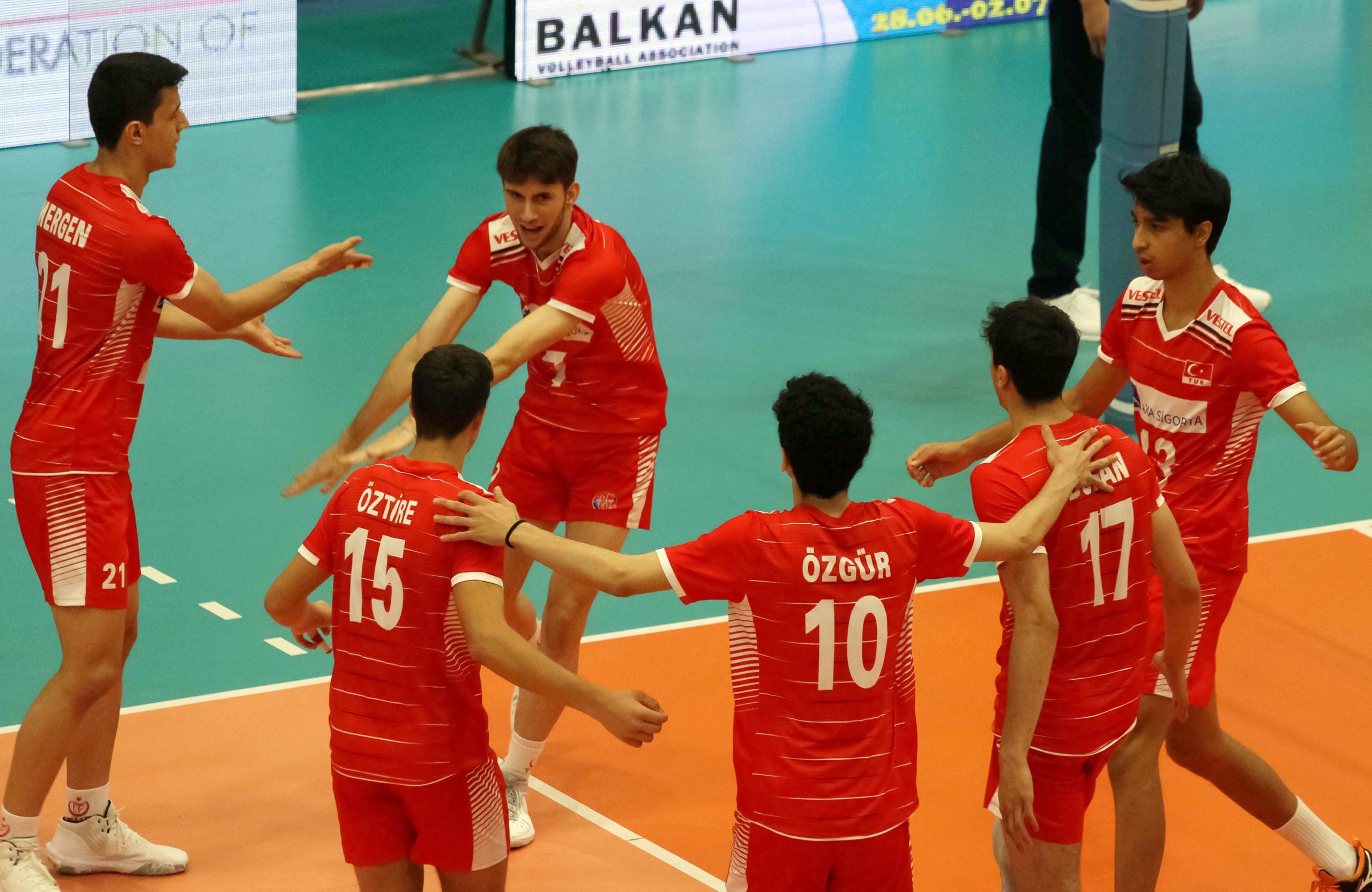 U18 Erkek Milli Takımımız, Balkan Şampiyonası’nda 2'de 2 Yaptı