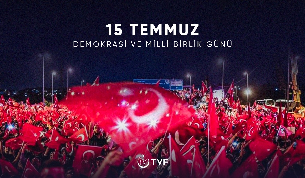 15 Temmuz Demokrasi Şehitlerimizi Saygıyla ve Rahmetle Anıyoruz