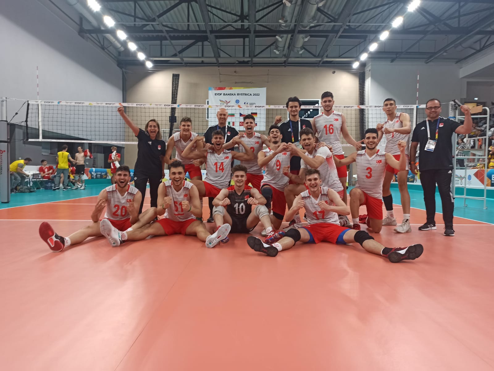 U18 Erkek Milli Takımımız, EYOF’ta Yarı Finalde