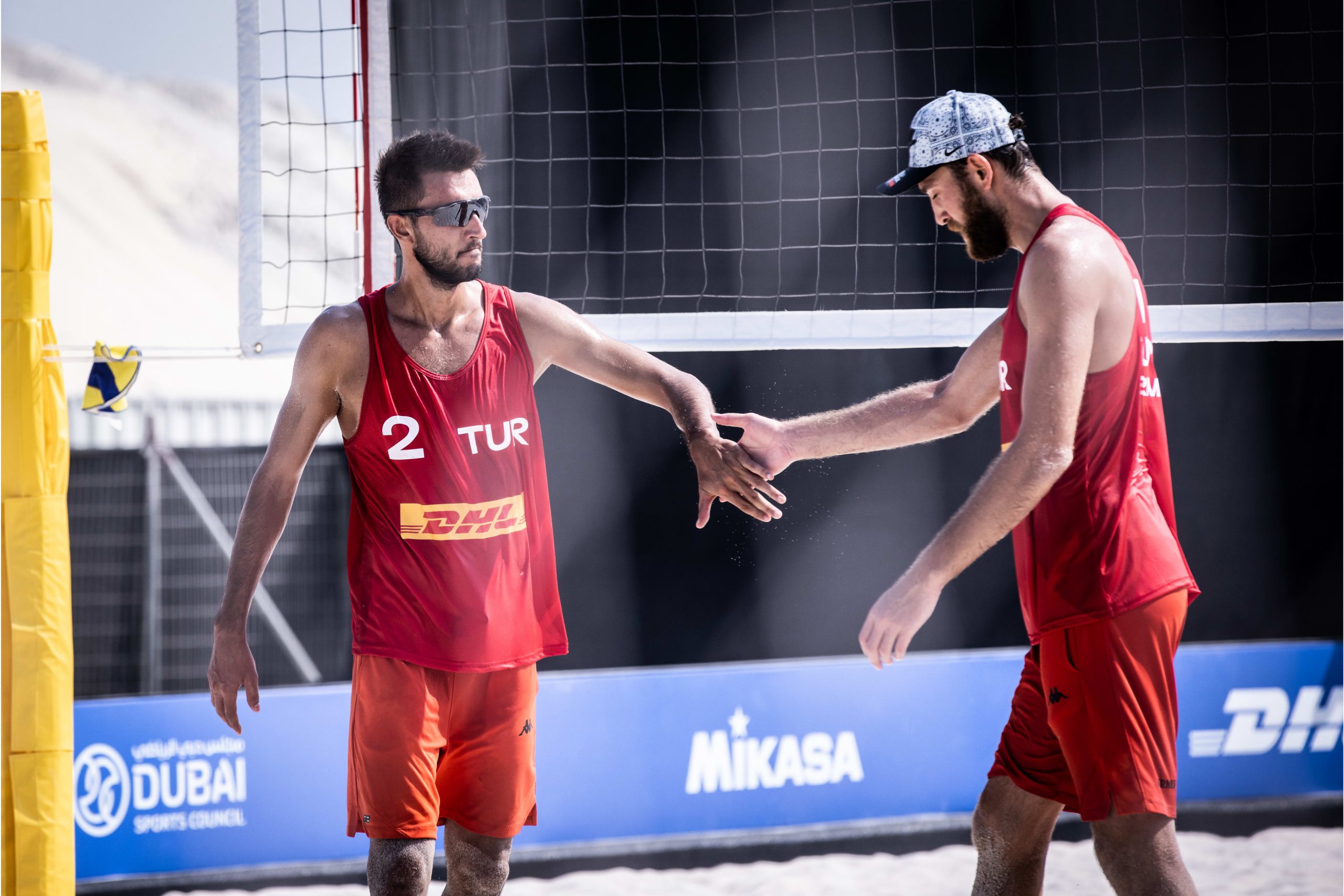 Hasan Hüseyin-Sefa İkilisi, FIVB Beach Pro Tour Dubai Challenge'da Mücadele Etti