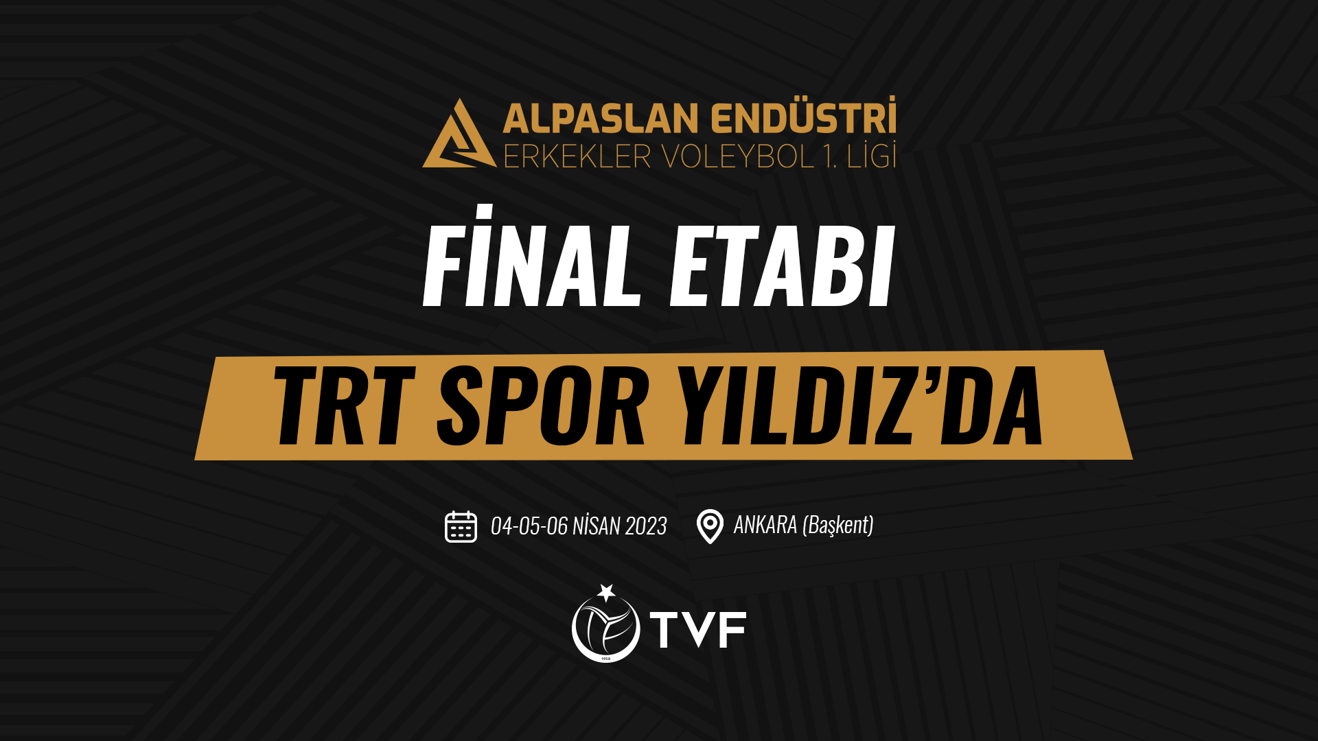 Alpaslan Endüstri Erkekler 1. Ligi'nde Final Etabı Başlıyor