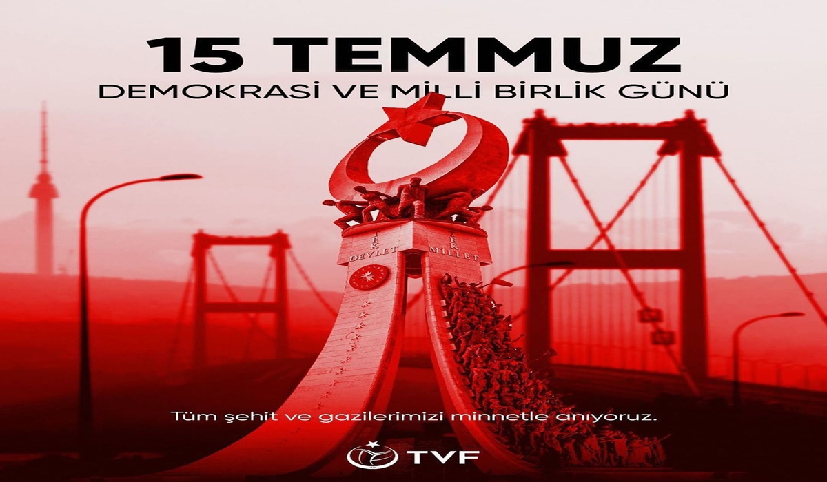 15 Temmuz Demokrasi Şehitlerimizi Saygıyla ve Rahmetle Anıyoruz