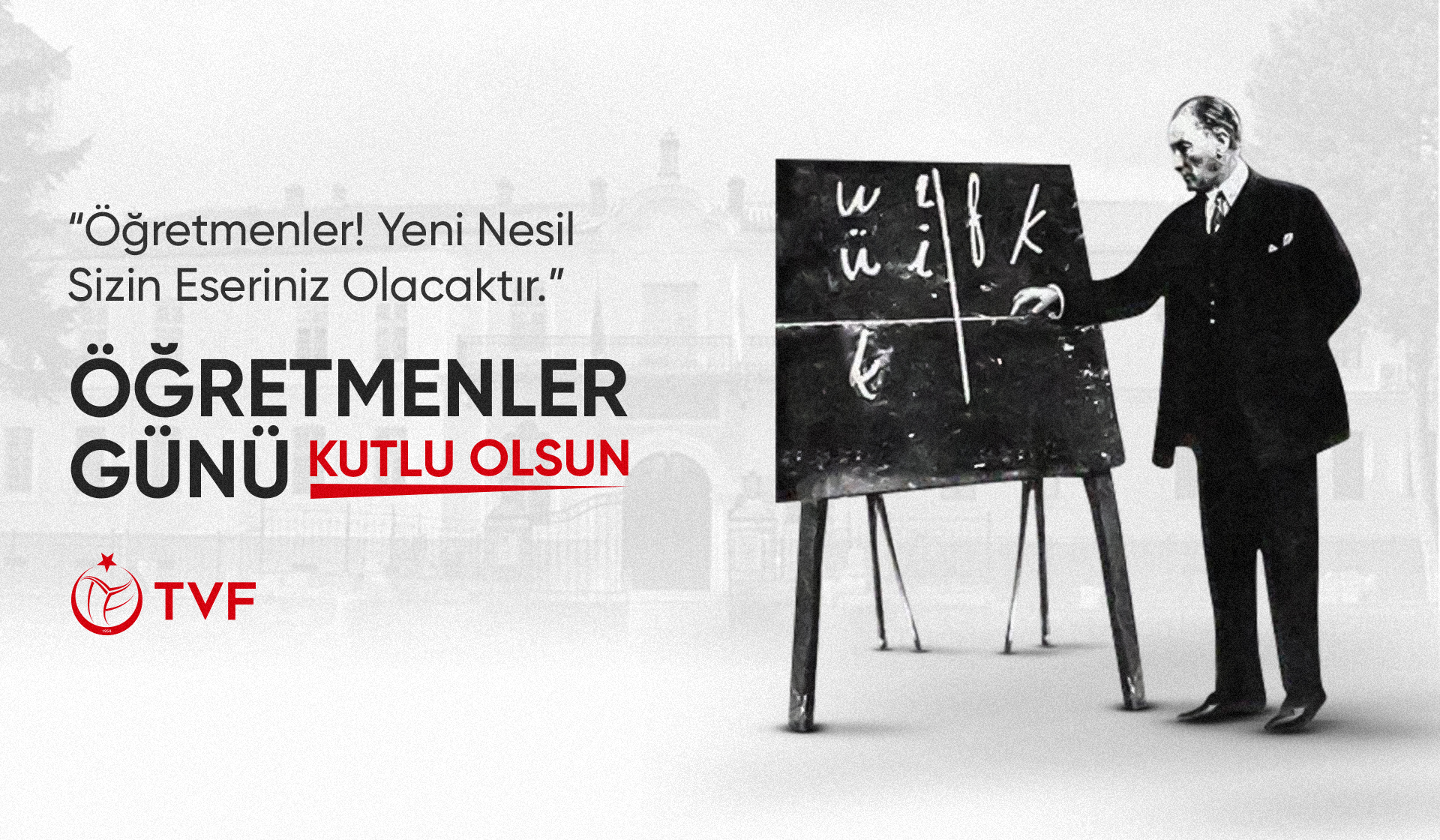 24 Kasım Öğretmenler Günü Kutlu Olsun