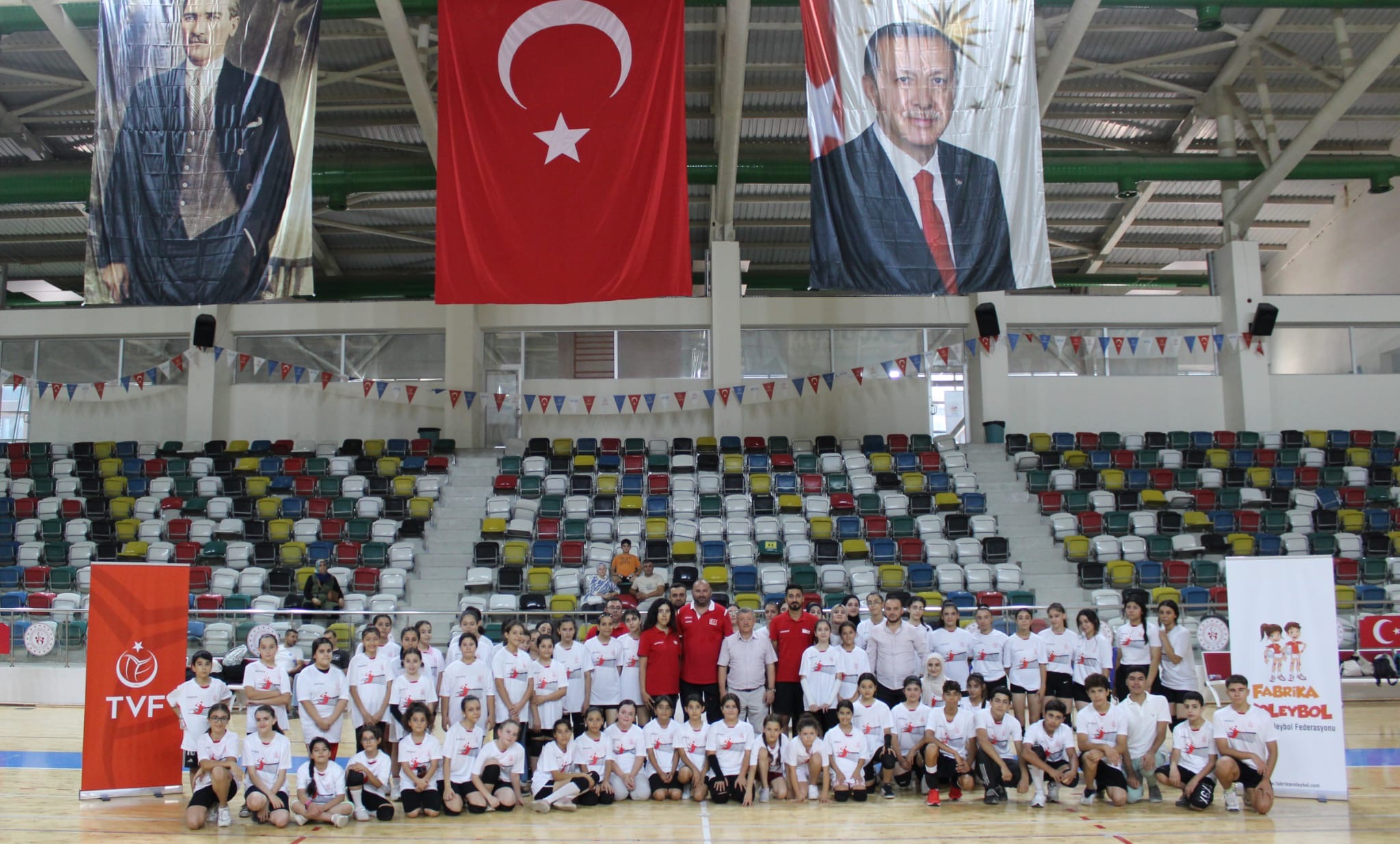 Fabrika Voleybol, Yeni Okulunu Kilis'te Açtı