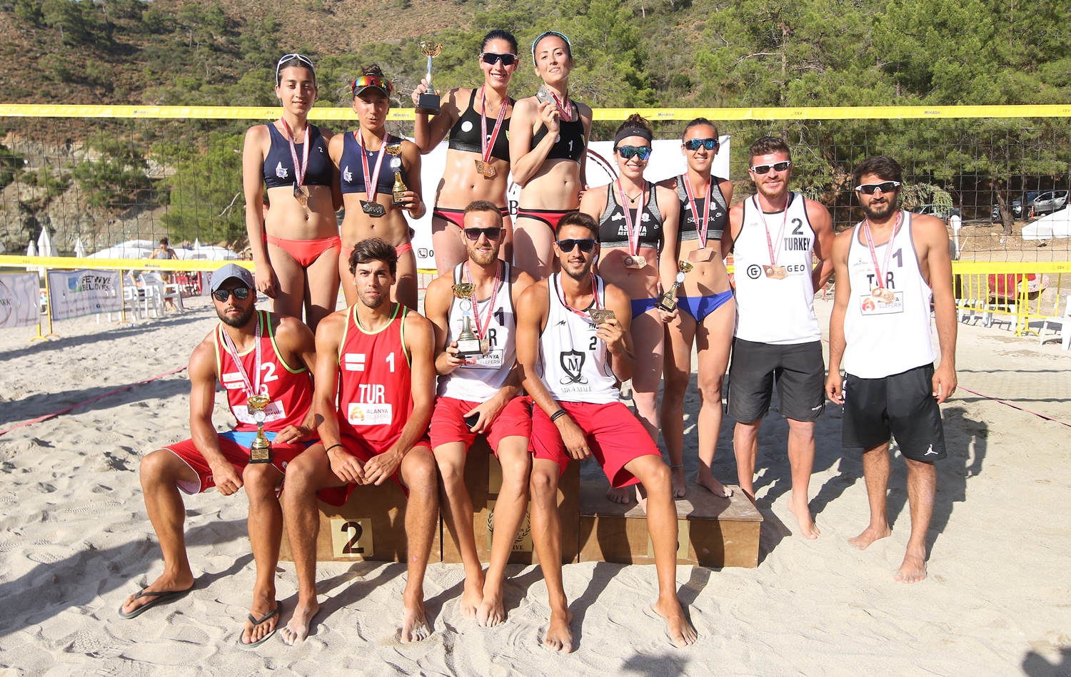 2018 Pro Beach Tour Türkiye Serisi Fethiye Etabı Sona Erdi