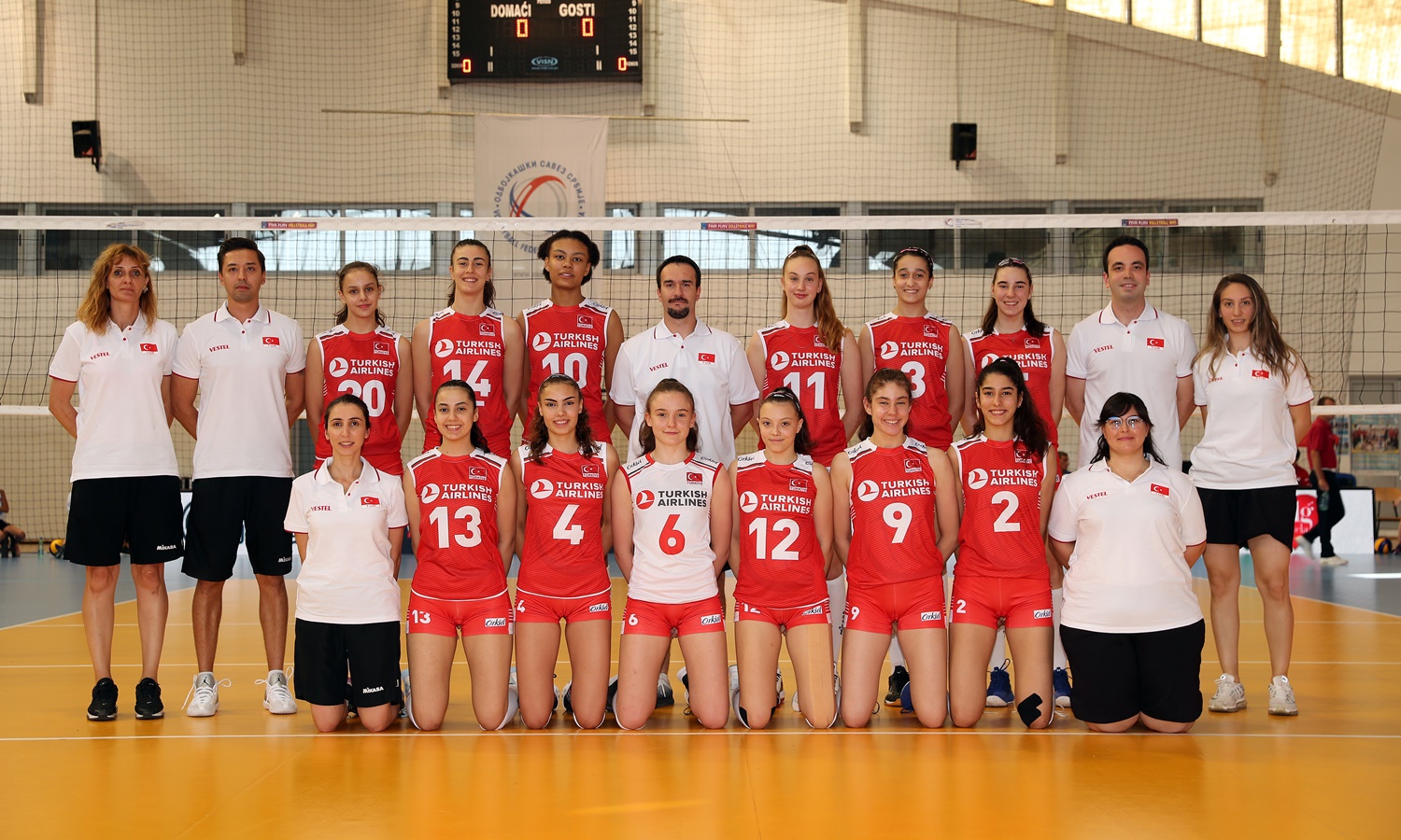 U16 Küçük Kız Milli Takımımız, Balkan Şampiyonası’nda Yarı Finalde