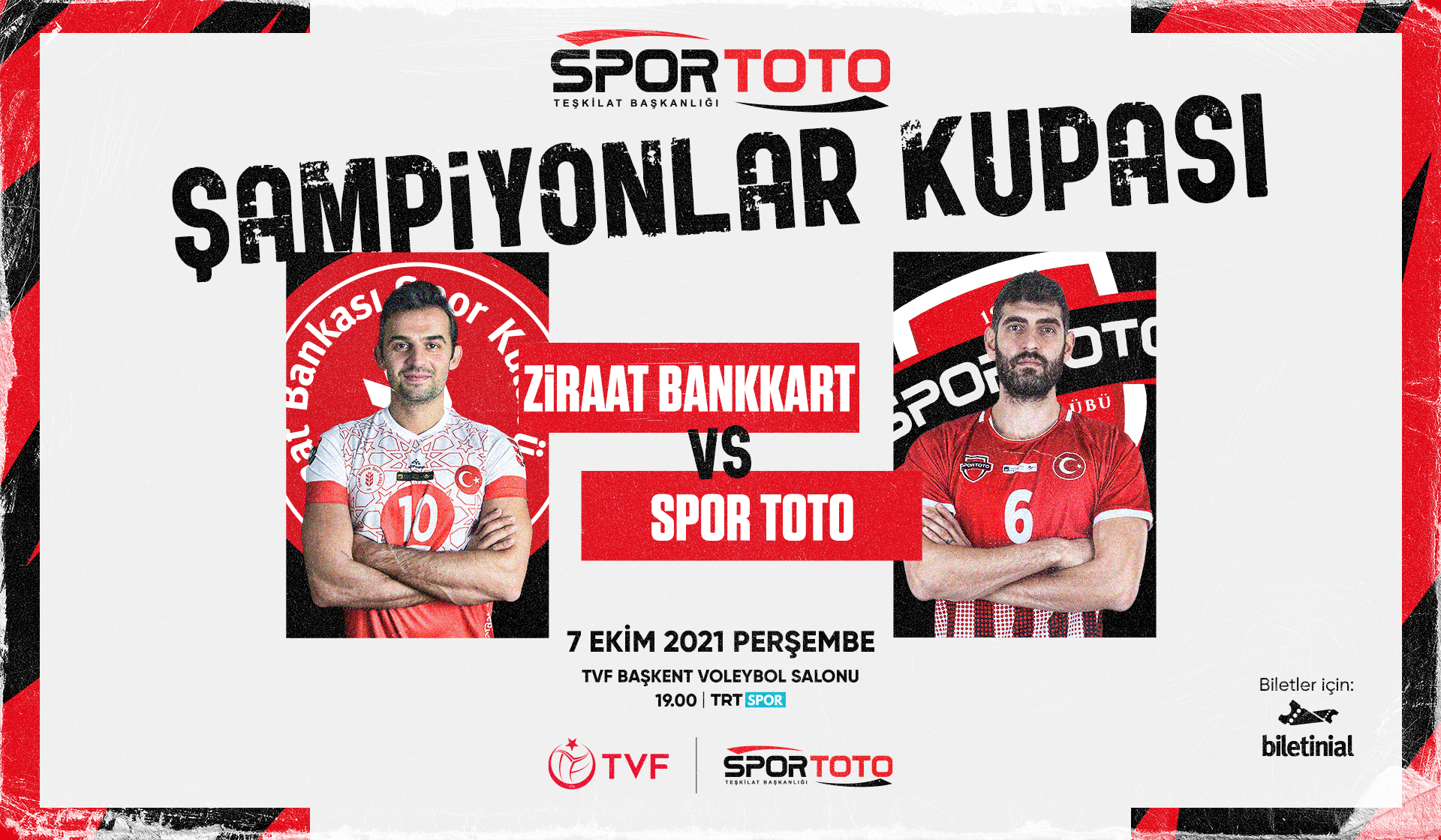 Erkekler Spor Toto Şampiyonlar Kupası’nda Geri Sayım Başladı