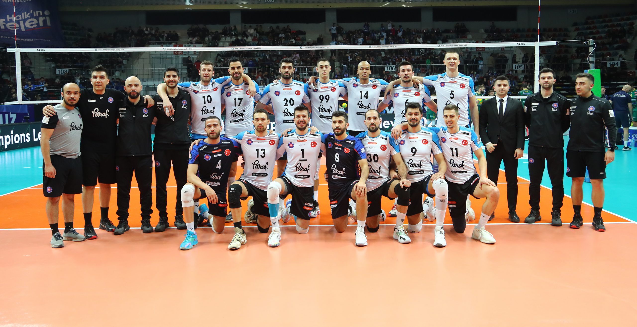 Halkbank, Şampiyonlar Ligi Çeyrek Final İlk Maçına Çıkıyor