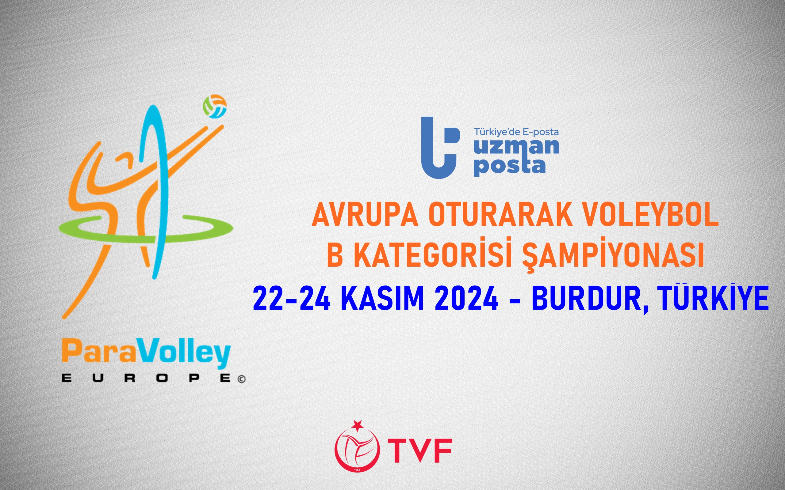 2024 Uzman Posta Avrupa Oturarak Voleybol B Kategorisi Şampiyonası'na Türkiye Ev Sahipliği Yapacak