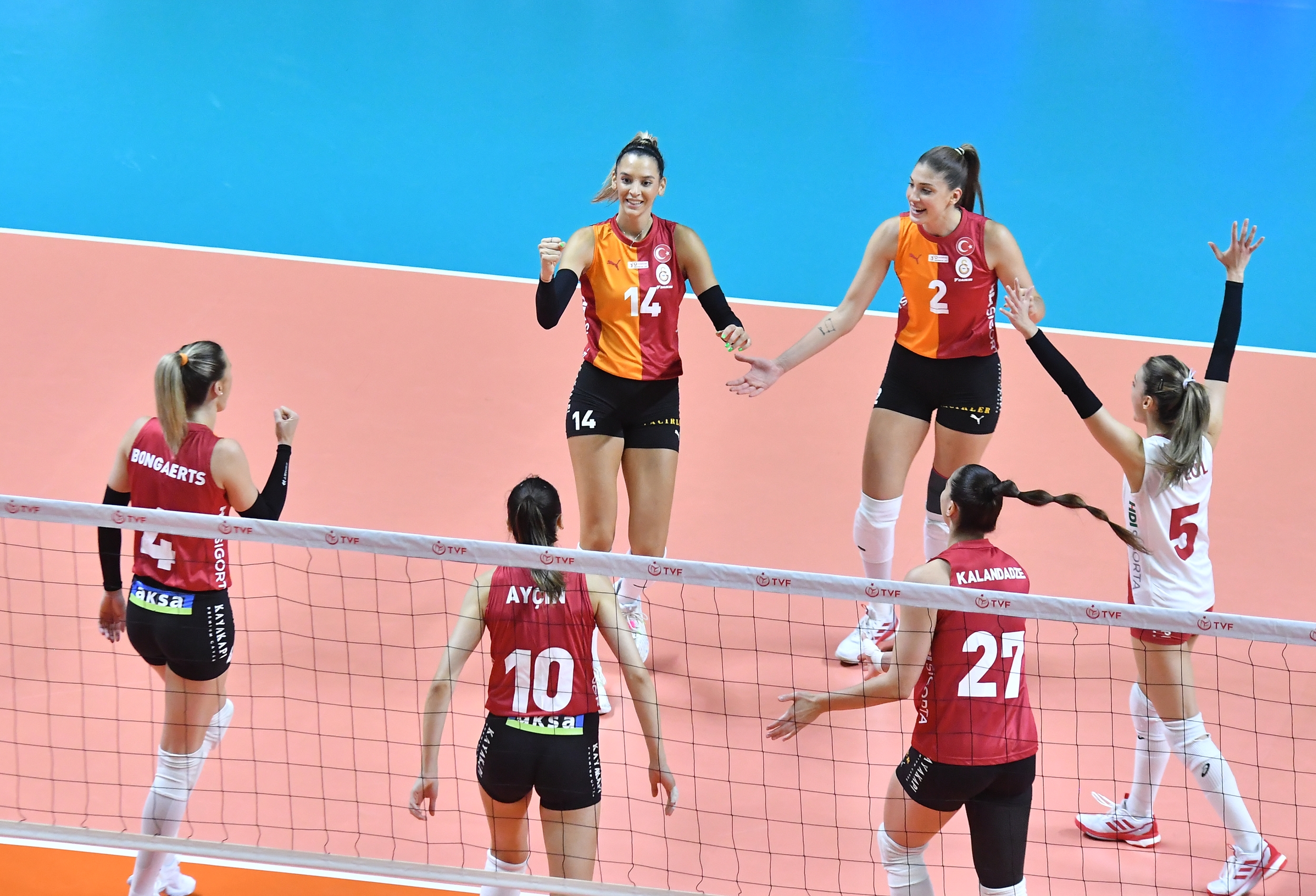 Galatasaray Daikin CEV Challenge Kupası’nda 16’lı Finaller Turuna Yükseldi