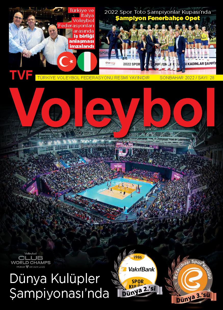 TVF Voleybol Dergisi 28. Sayı