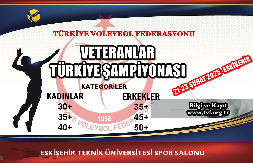 TVF Veteranlar Turnuvası Duyurusu