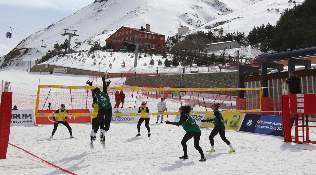 Erzurum Palandöken, 2025 FIVB Kar Voleybolu Dünya Turu'na Ev Sahipliği Yapacak