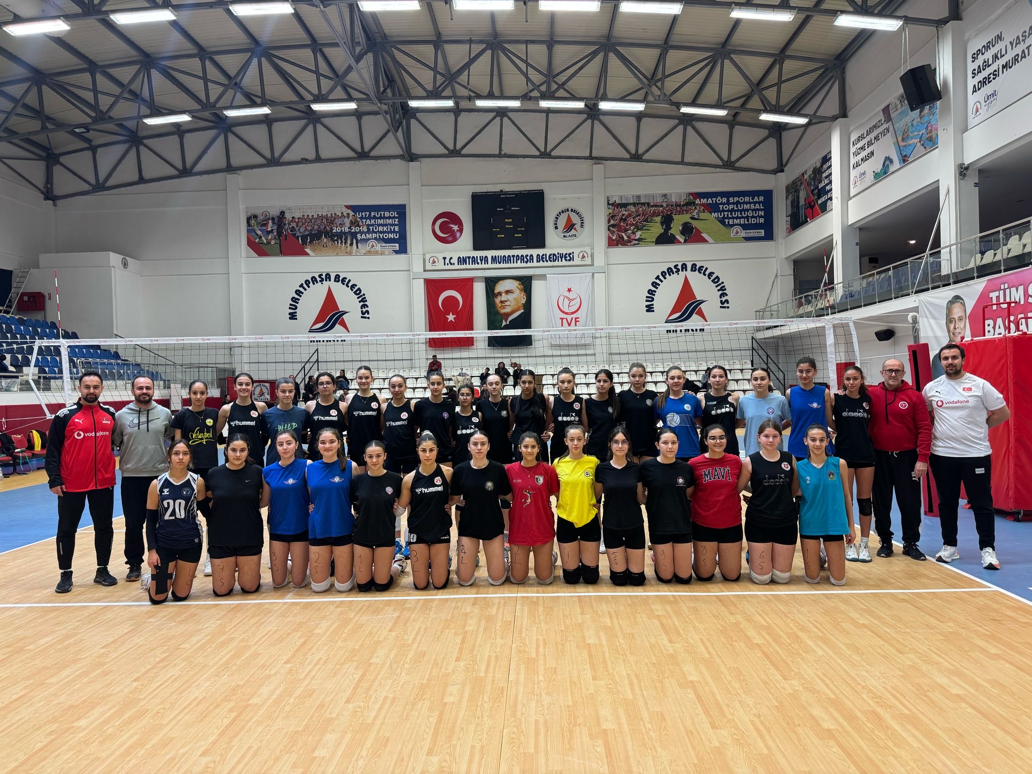 Altyapı Kız Milli Takımı Sporcu Taramaları Antalya'da Yapıldı