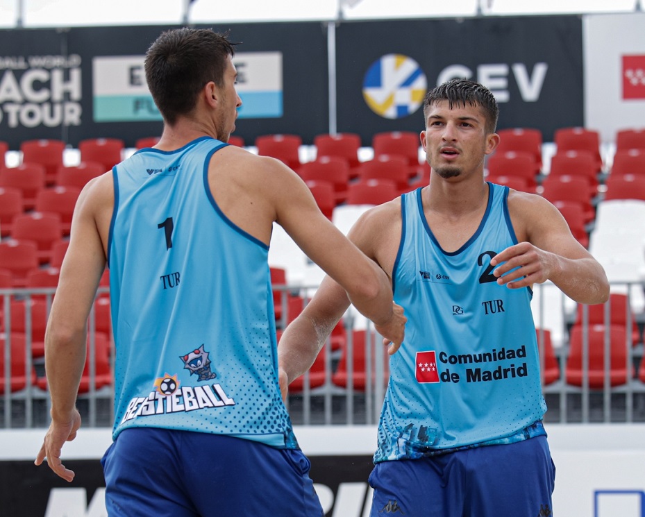 Temsilcilerimiz VW Beach Pro Tour Madrid ve Cervia Etaplarında Mücadele Etti