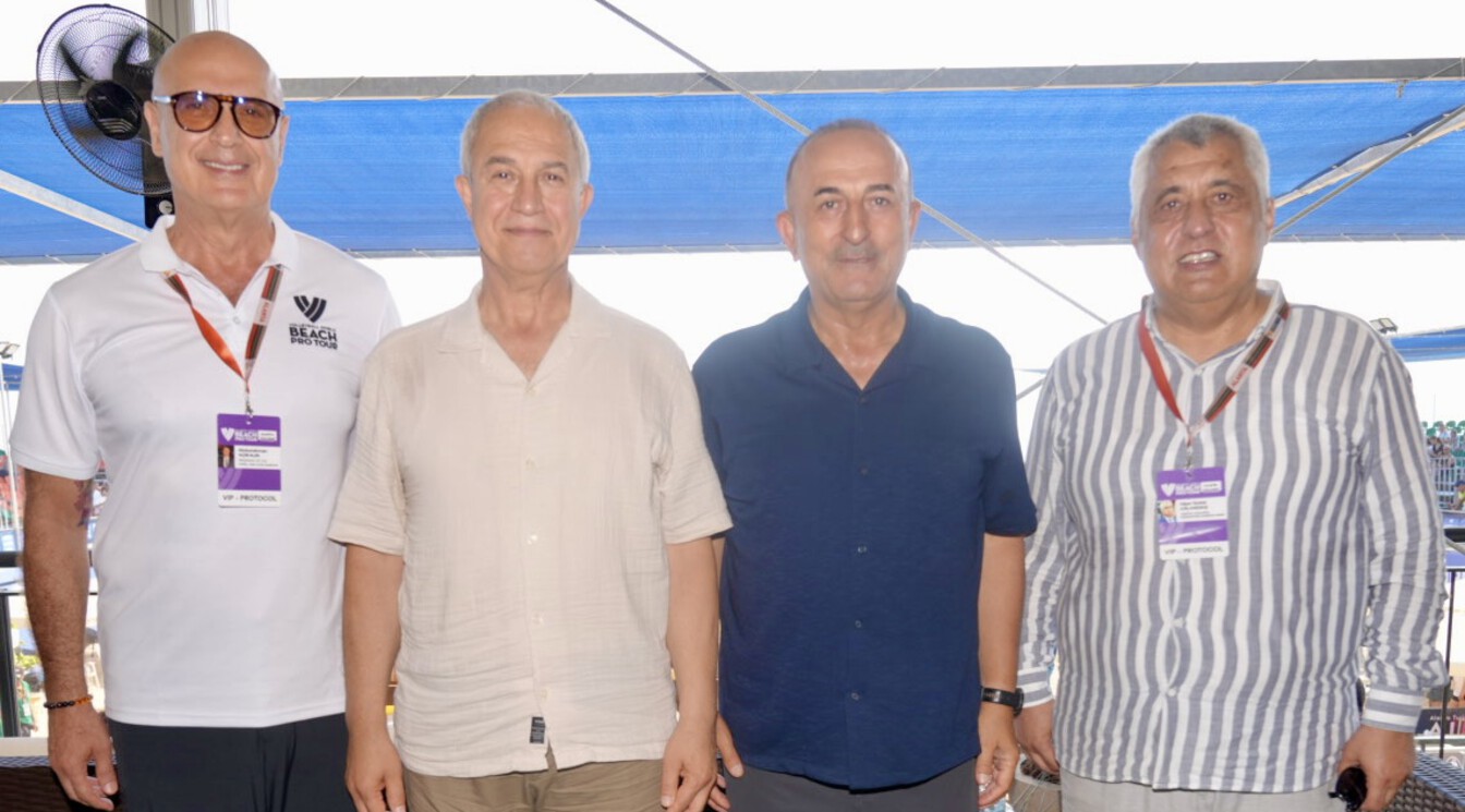 Volleyball World Beach Pro Tour Challenge Alanya Etabına Önemli Ziyaret