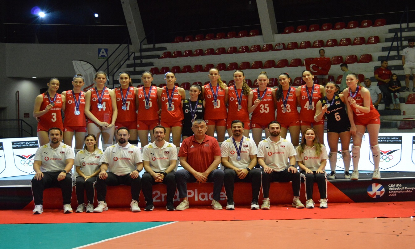 U16 Kız Milli Takımımız Avrupa İkincisi Oldu