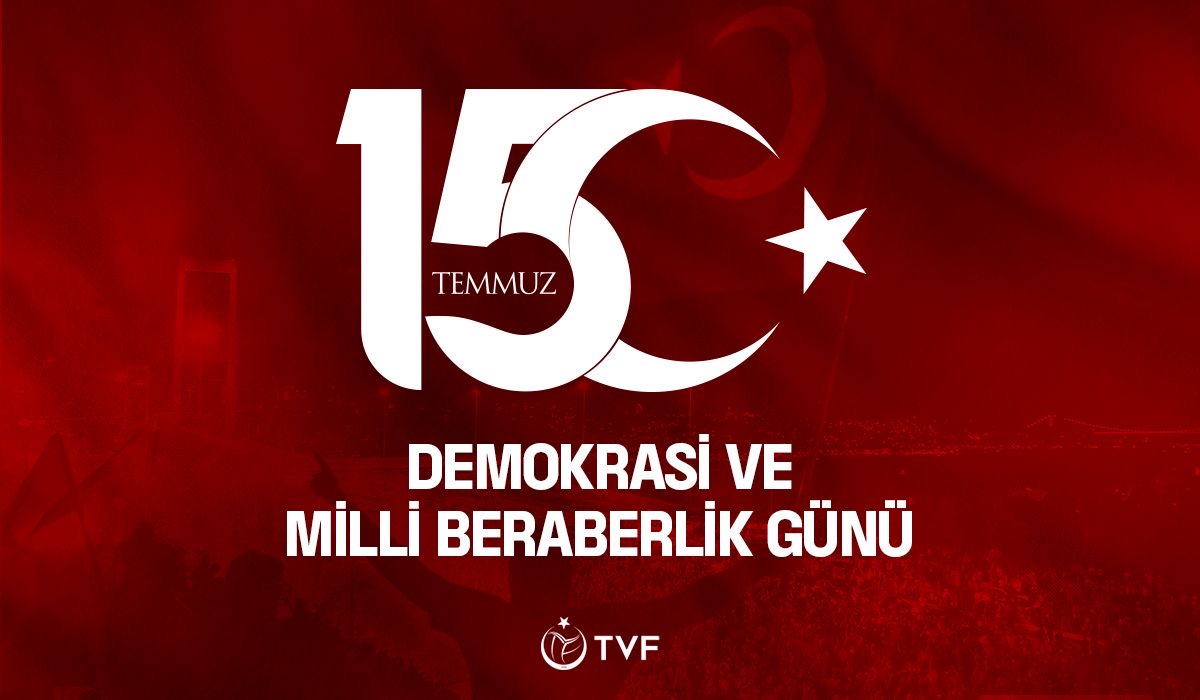 15 Temmuz Demokrasi Şehitlerimizi Saygıyla ve Rahmetle Anıyoruz