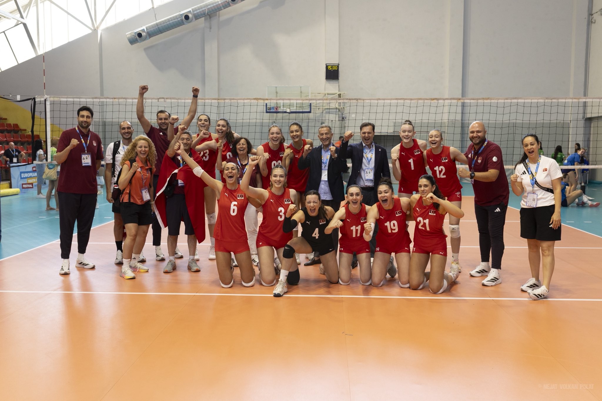 U19 Kadın Milli Takımımız EYOF'a Galibiyetle Başladı