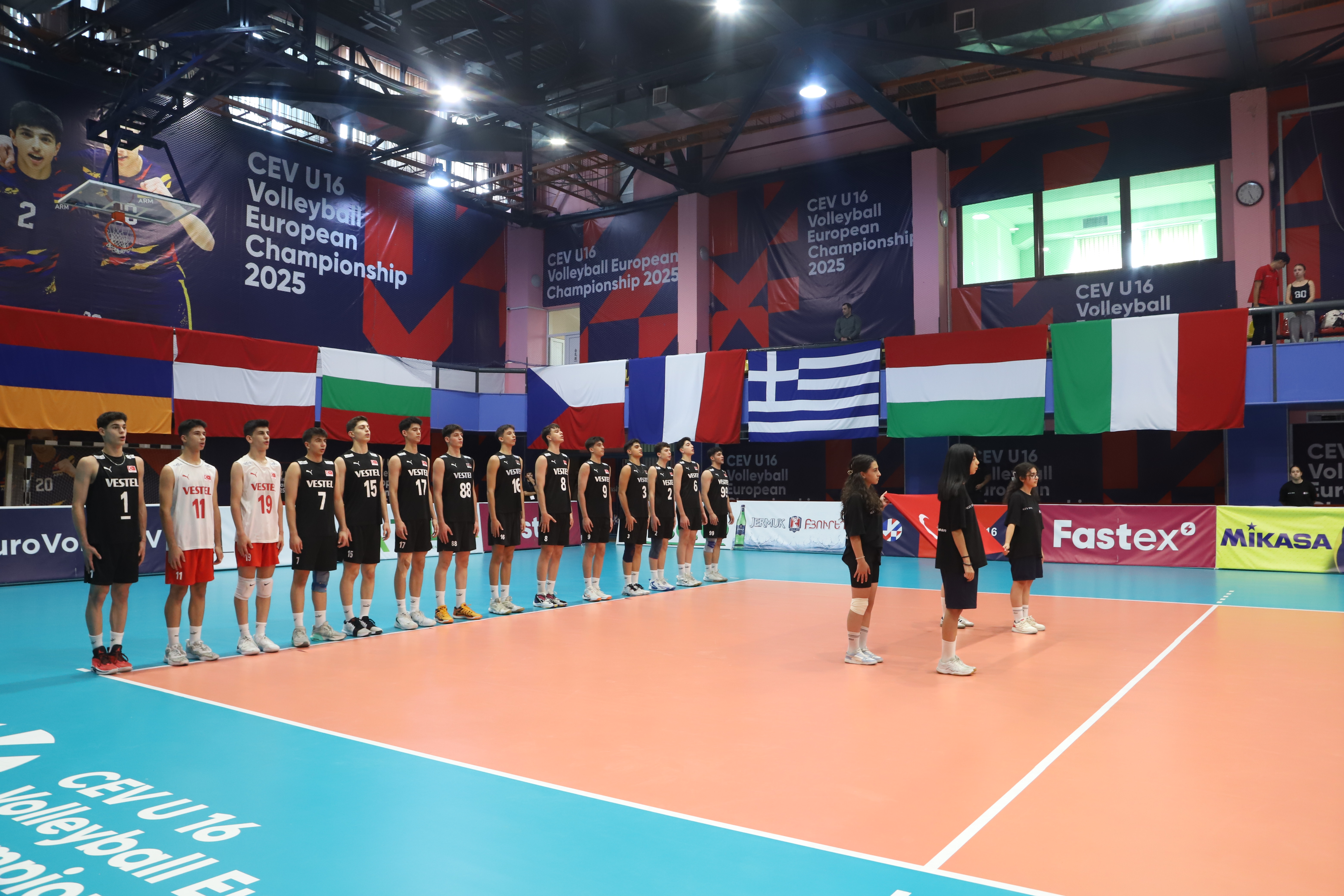 U16 Erkek Milli Takımımız İtalya'ya 3-2 Mağlup Oldu