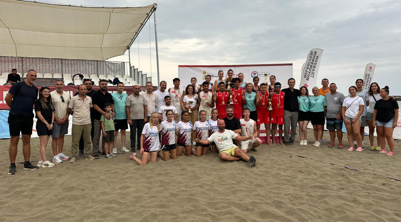 2025 TVF U18 Plaj Voleybolu Kulüpler Türkiye Şampiyonası Sona Erdi