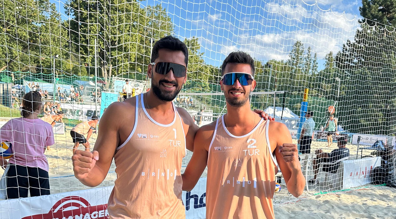 Yusuf Özdemir – Batuhan Kuru, VW Beach Pro Tour Brno Futures Etabı’nı 5. sırada tamamladı