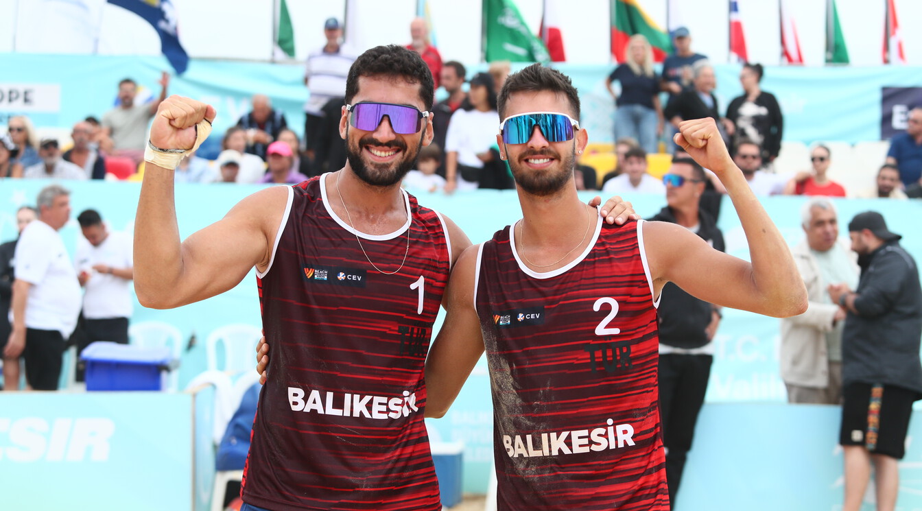 Yusuf Özdemir-Batuhan Kuru ikilisi VW Futures Balıkesir Etabı'nda Finalde