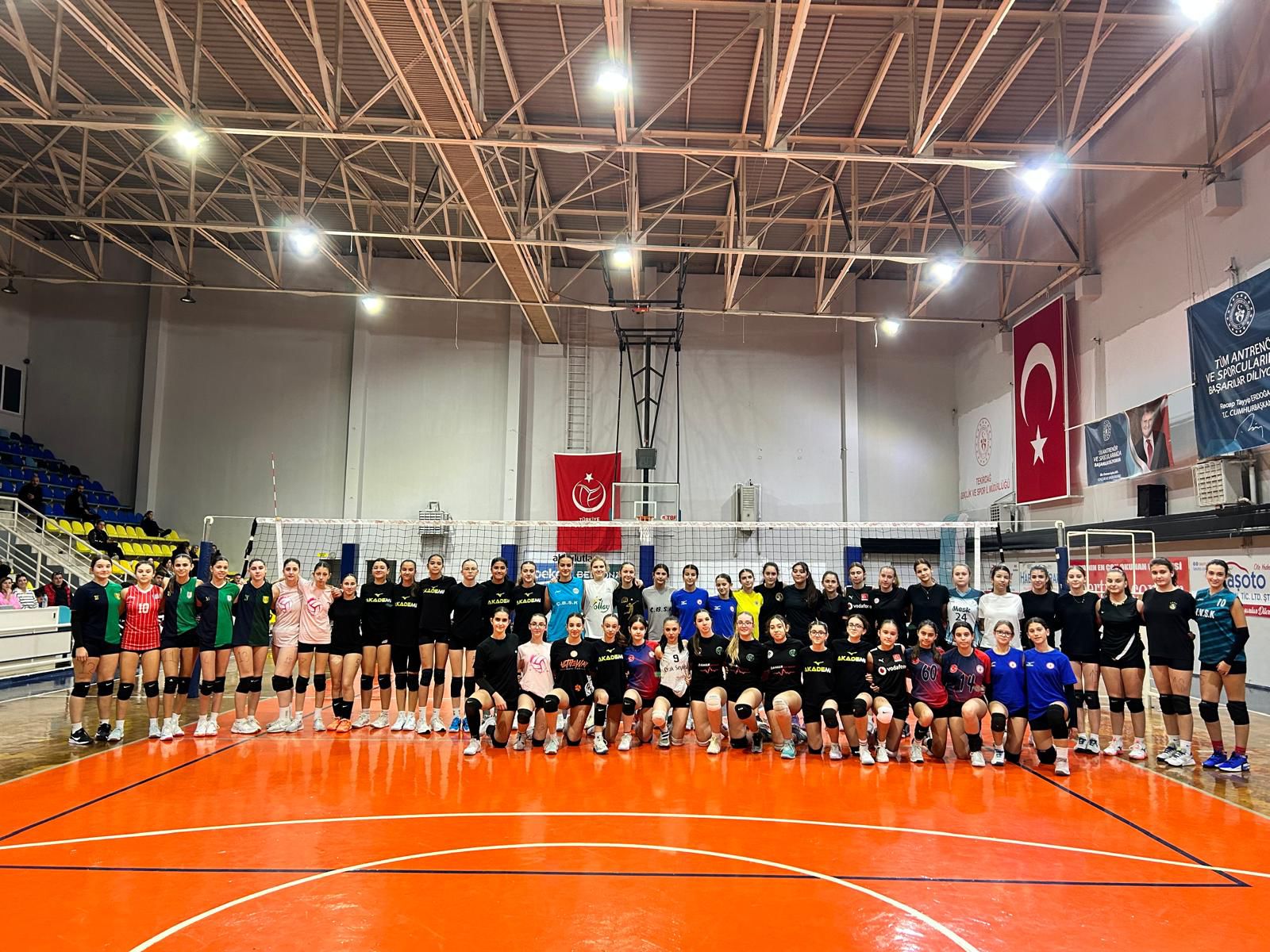 Altyapı Kız Milli Takımı Sporcu Taramaları Tekirdağ’da Yapıldı