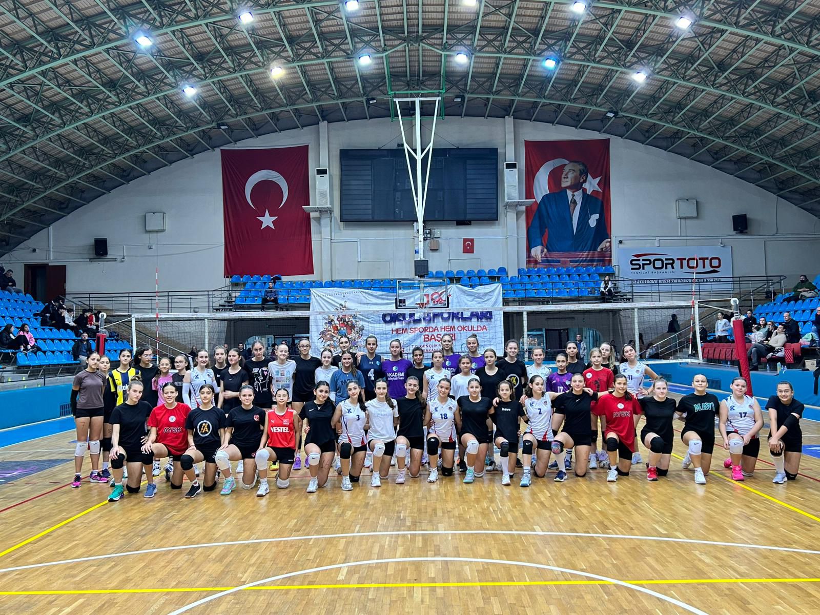 Altyapı Kız Milli Takımı Sporcu Taramaları Edirne'de Yapıldı