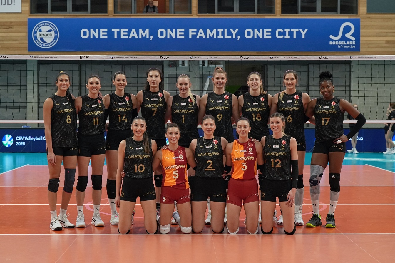 Galatasaray Daikin Roeselare’yi 3-0 Mağlup Etti