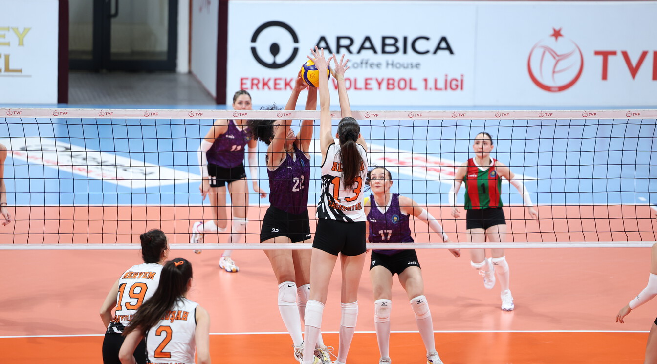 Arabica Cofee House Kadınlar 1. Ligi'nde 15. Hafta Sona Erdi