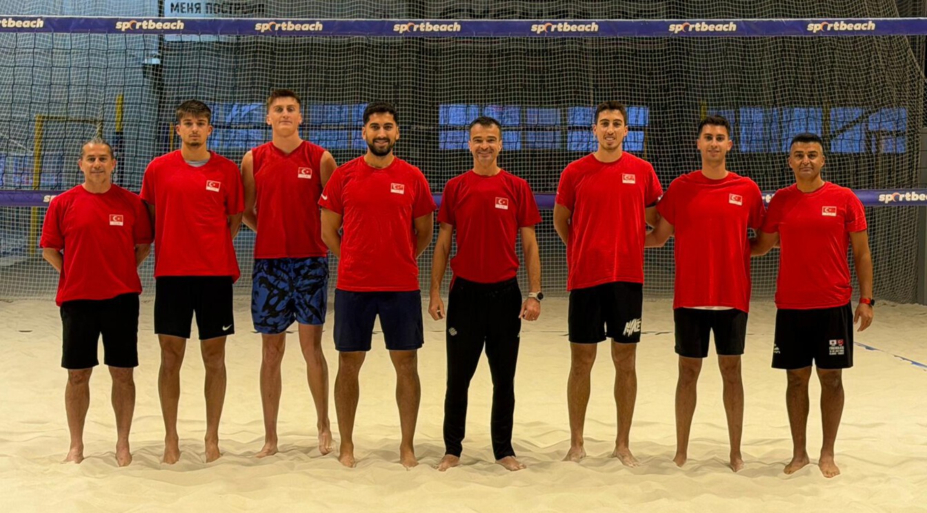 Plaj Voleybolu Erkek Milli Takımımız Moskova’da Kampa Girdi