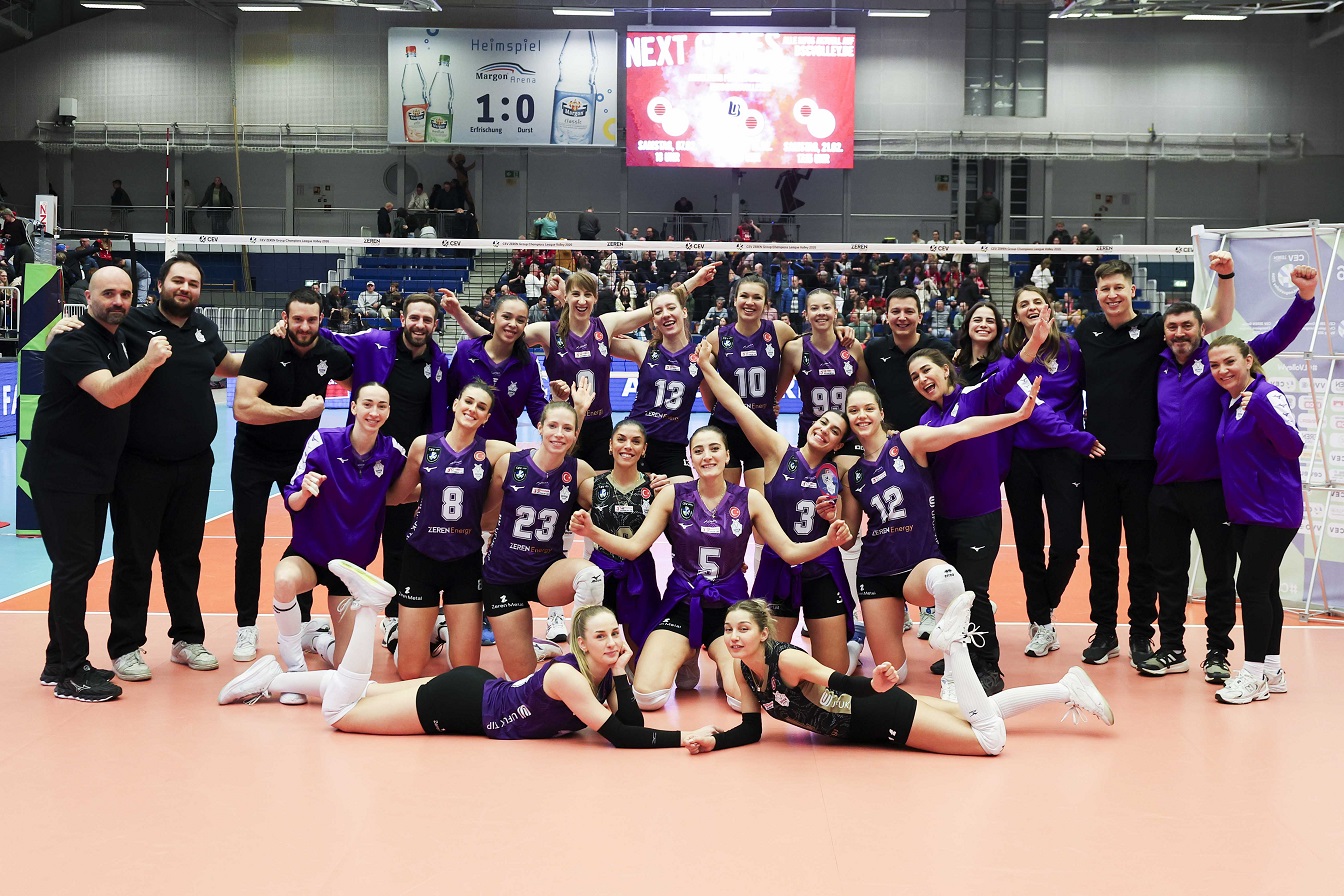 Zeren Spor, 2026 CEV Zeren Group Şampiyonlar Ligi'nde Play-Off Turuna Yükseldi