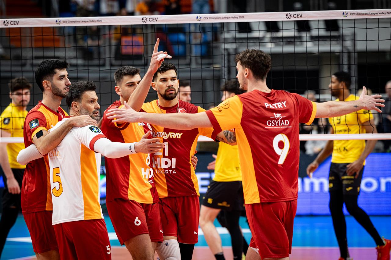 Galatasaray HDI Sigorta,LUK Lublin'e 3-0 Mağlup Oldu