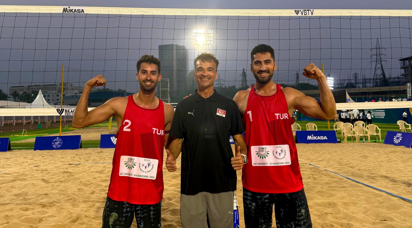 Yusuf Özdemir ve Batuhan Kuru, Beach Pro Tour Bhubaneswar Etabı’nda Son 16’da