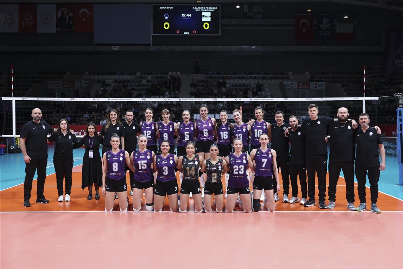 Zeren Spor, Imoco Conegliano'ya 3-0 Mağlup Oldu