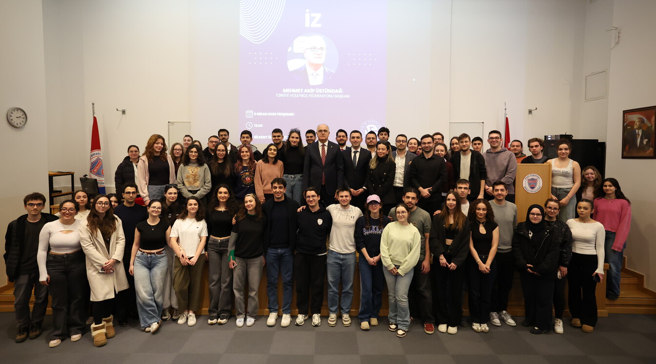 TVF Başkanı Mehmet Akif Üstündağ, Bilkent’te Öğrencilerle Buluştu