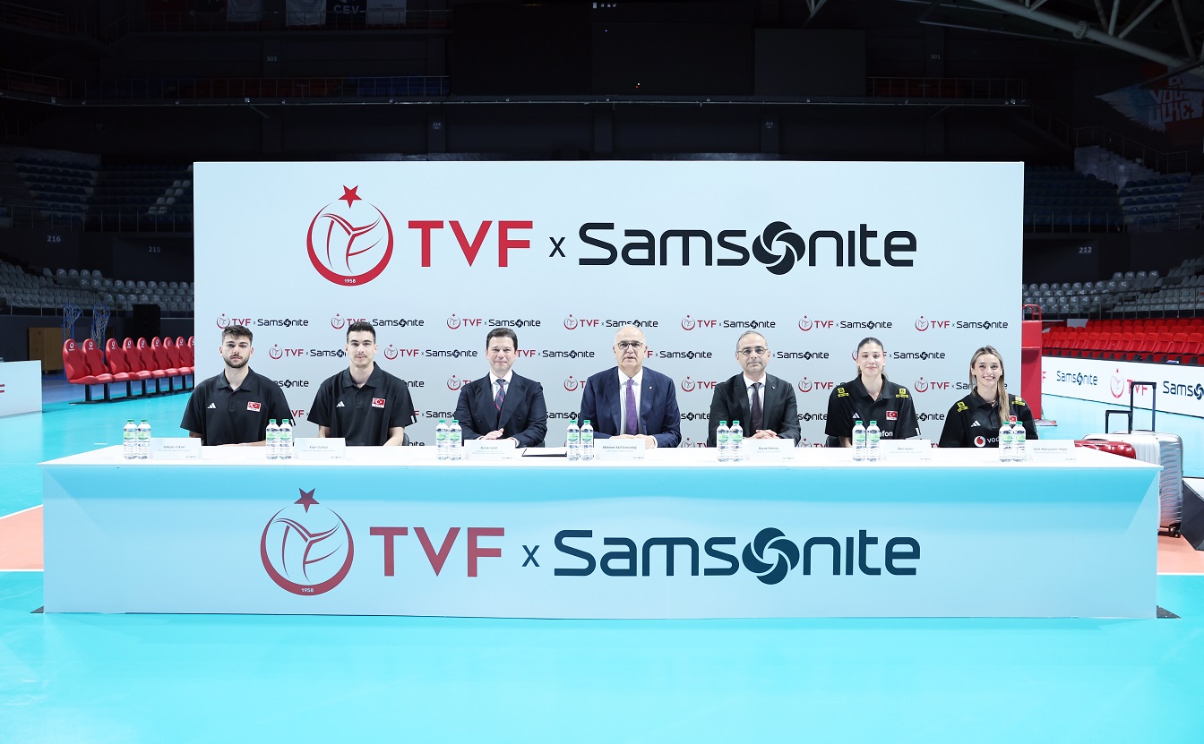 TVF ile Samsonite Arasında Sponsorluk Anlaşması İmzalandı