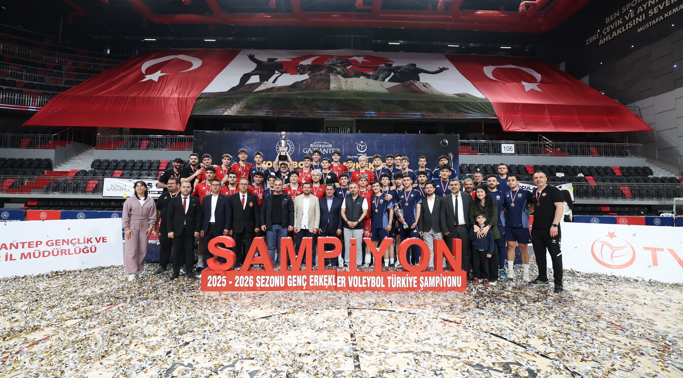 Genç Erkekler Türkiye Şampiyonası'nda Şampiyon Spor Toto
